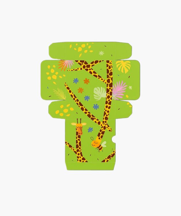 Jungle birds foldable gift box - Image 3